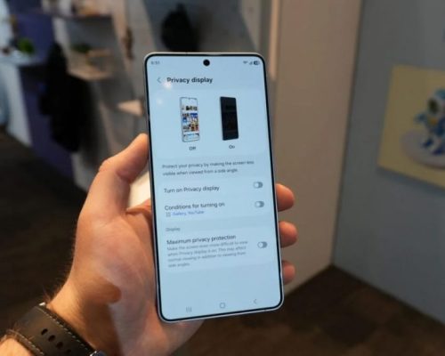 قابلیت Privacy Display در گلکسی S26 اولترا چگونه کار می‌کند؟
