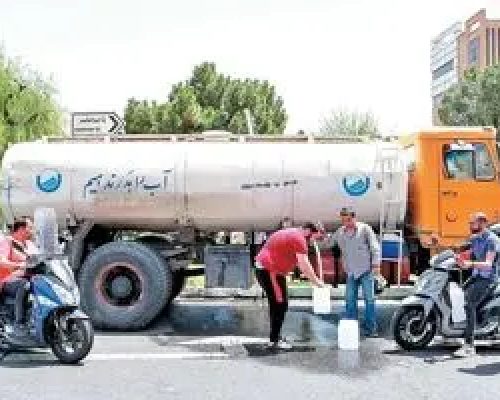 تامین آب اضطراری ۳۰ روستا و ۲ شهر قشم در پی حمله به تاسیسات آب قشم