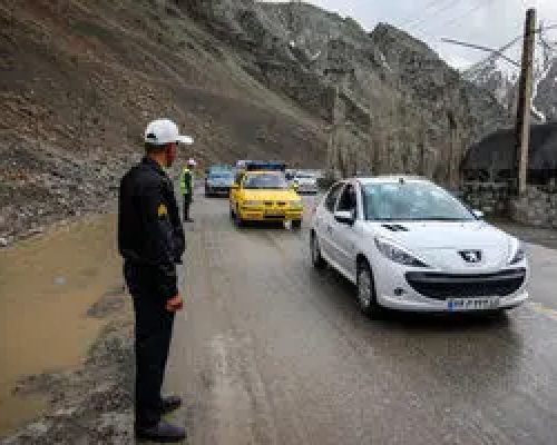 انسداد چالوس و ترافیک سنگین در محورهای شمالی