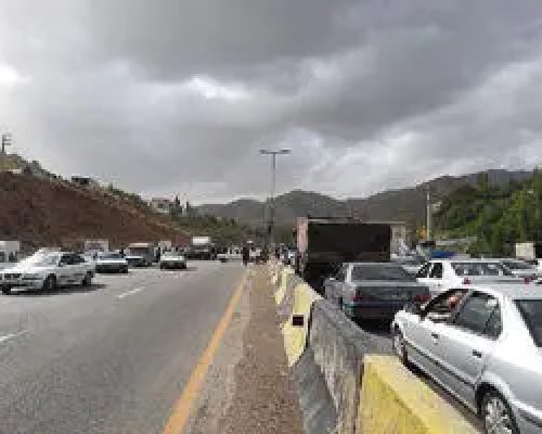 یک طرفه شدن کندوان و آزادراه تهران-شمال