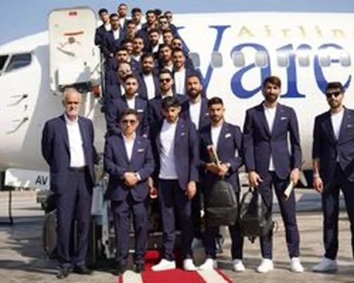 زمان ورود کاروان تیم ملی فوتبال به تهران