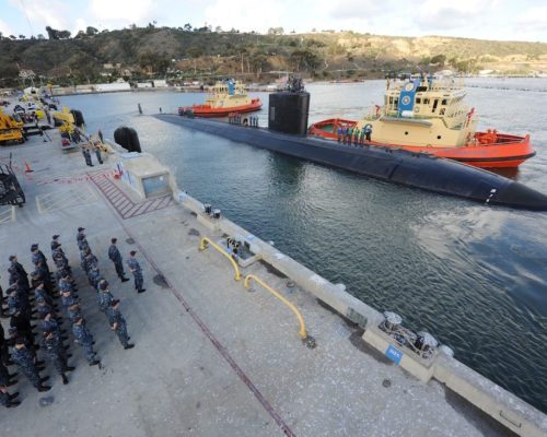 زیردریایی هسته‌ای USS Alexandria بعد از ۳۵ سال از سرویس خارج شد