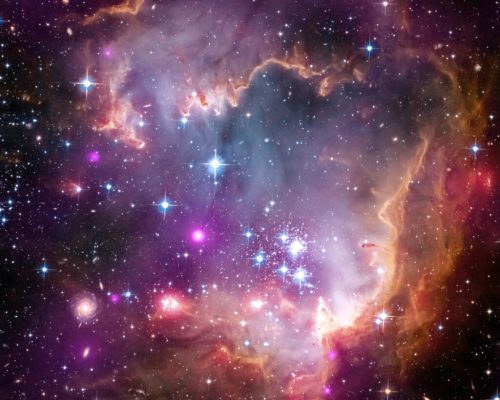 تصویر روز ناسا: NGC 602، خوشه ستاره‌ای صدف