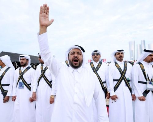 هیاهو در لو سیل: اردن با ساز آمد، قطر با شمشیر (عکس)