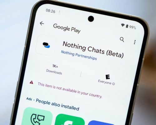 اپلیکیشن Nothing Chats به دلایل امنیتی از گوگل پلی حذف شد