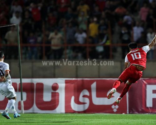 این شوت شماره ۱۰ پرسپولیس پاس گل شد (عکس)