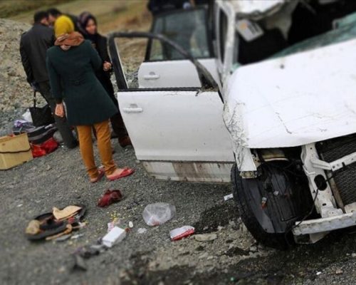 تلفات تصادفات رانندگی در ایران