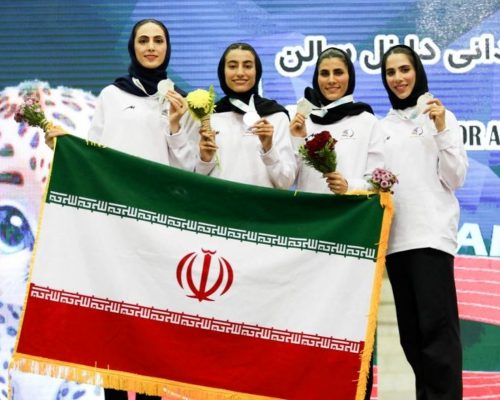 دختران دو و  میدانی ایران  آبرو داری کردند