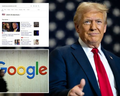 دونالد ترامپ گوگل را به اتهام جانب‌داری از کامالا هریس تهدید به شکایت کرد