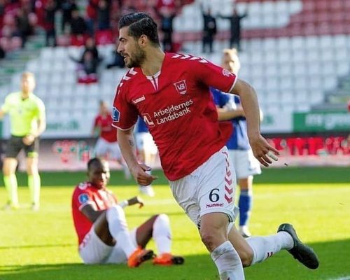 عزت اللهی در تیم منتخب هفته لیگ دانمارک (عکس)