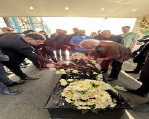 استقبال هنرمندان از پیکر آتیلا پسیانی در فرودگاه