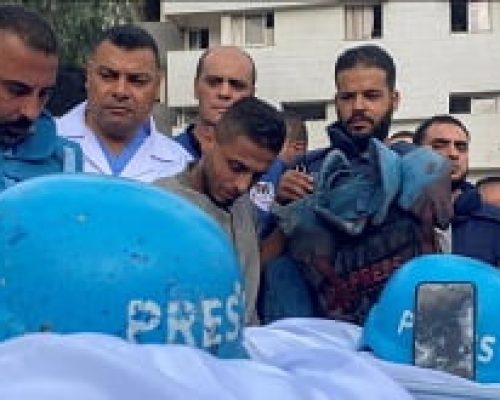 کشته شدن ۱۱ خبرنگار در نبرد غزه