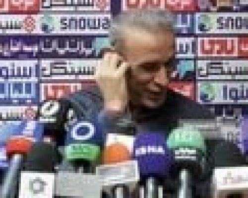 وقتی این مربی حوصله جنگ اعصاب ندارد!
