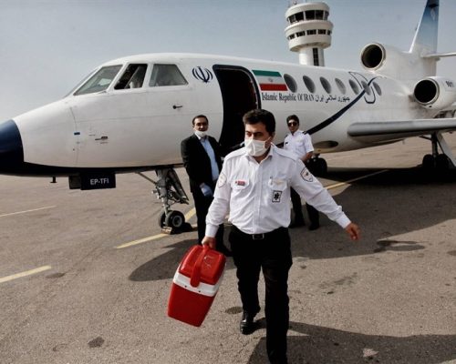 پرواز قلب اهدایی از شهرکرد به تهران