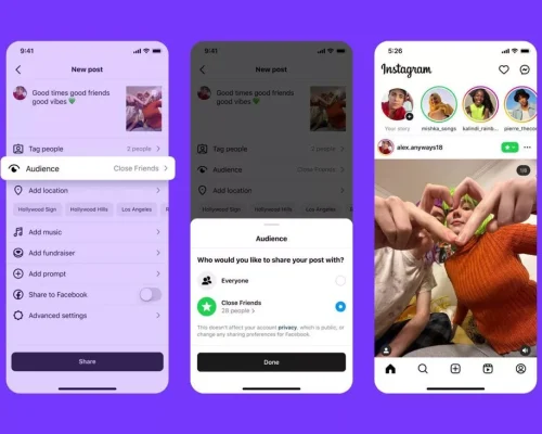 Instagram Close Friends for Posts & Reels