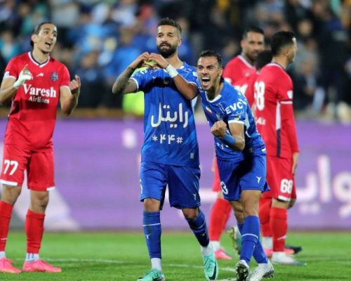 گزارش زنده: استقلال 4 - نساجی صفر، پاسخ جانانه به سپاهان
